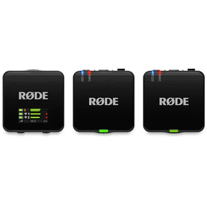 RODE Wireless GO (Gen 3) 2-Person Compact Digital Wireless Microphone System/Recorder (2.4 GHz, Black) at PROCAM | procam.com
