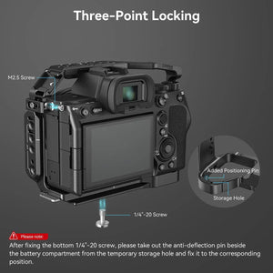 SmallRig Full Cage for Sony Alpha 7R V / Alpha 7 IV / Alpha 7S III / Alpha 1 / Alpha 7R IV at PROCAM | procam.com