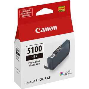 Canon PFI-5100 PBK (Photo Black) Lucia PRO II Ink Tank for PRO-310 (14.4ml) at PROCAM | procam.com