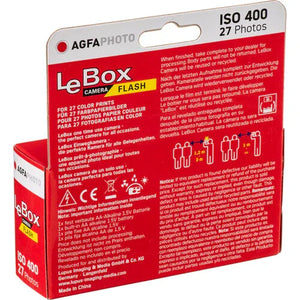 Agfa LeBox Flash 400 Color 35mm Single-Use Film Camera (27 Exposures) at PROCAM | procam.com