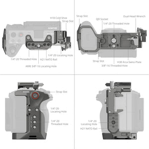 SmallRig HawkLock Quick Release Advanced Cage Kit for Sony FX3 / FX30 at PROCAM | procam.com