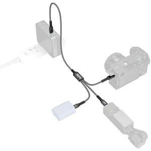 SmallRig 3-in-1 USB-C Power Cable (3.9') at PROCAM | procam.com
