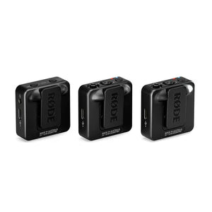 RODE Wireless GO (Gen 3) 2-Person Compact Digital Wireless Microphone System/Recorder (2.4 GHz, Black) at PROCAM | procam.com