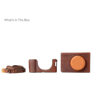 SmallRig Leather Half Case Kit for FUJIFILM X100VI at PROCAM | procam.com