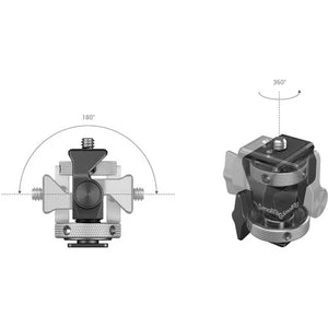 SmallRig Swivel and Tilt Adjustable Monitor Mount with Cold Shoe Mount at PROCAM | procam.com