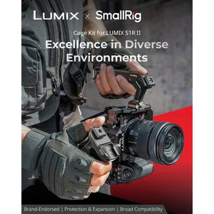 SmallRig Camera Cage for Panasonic LUMIX S1R II, S5 II, S5 IIX & G9 II at PROCAM | procam.com