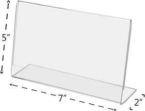 Malden 7X5 Bent Acrylic Horizontal at PROCAM | procam.com