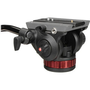 Manfrotto MT055XPRO3 Aluminum Tripod with 502HD Fluid Head Hybrid Video Kit at PROCAM | procam.com