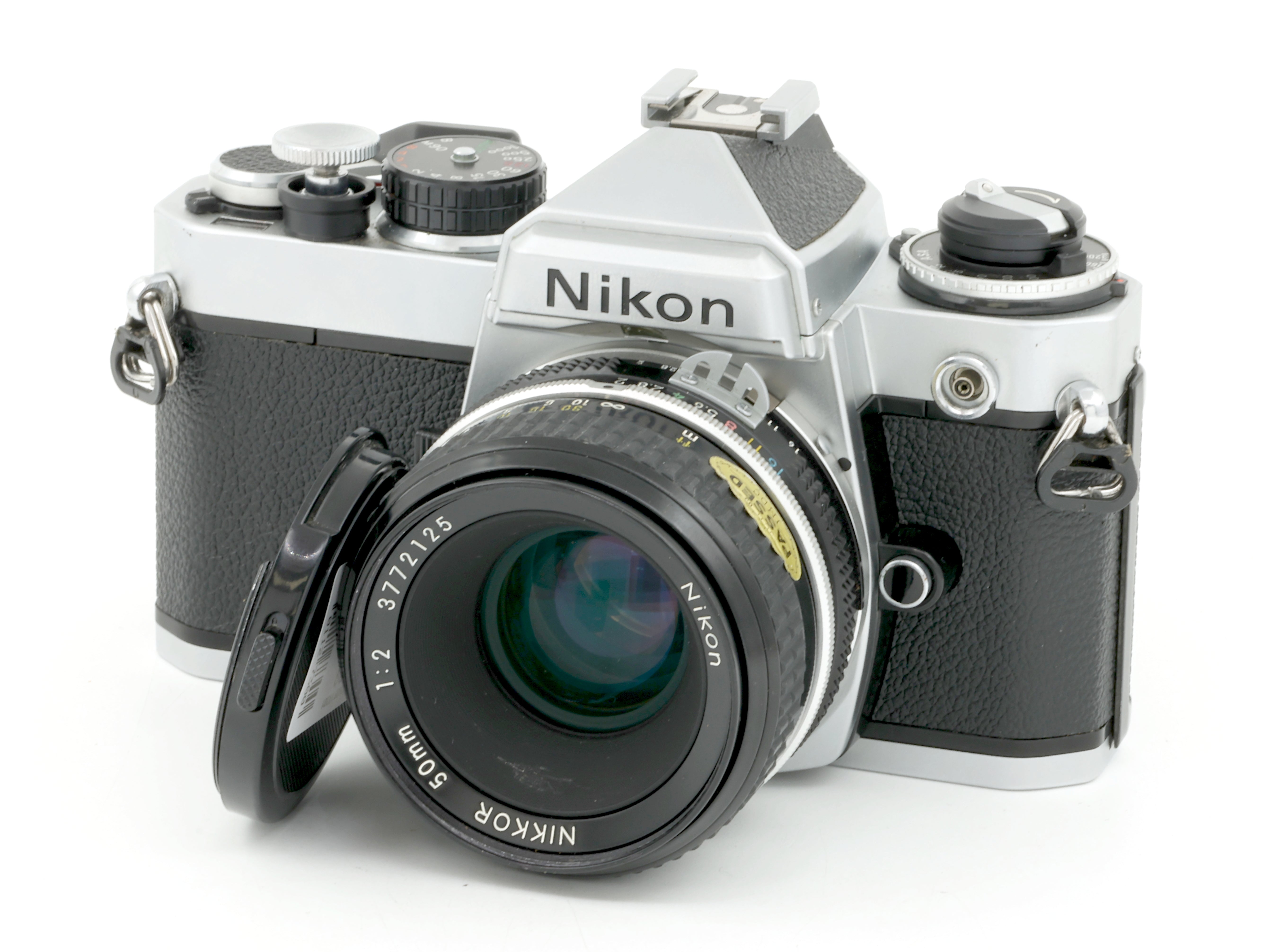 USED * Nikon FE 35mm SLR Film Camera with Nikkor 50mm f/2 Lens at