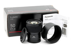 * OPEN BOX EXCELLENT * Panasonic Lumix S 50mm f/1.8 Lens (Leica L-Mount) at PROCAM | procam.com