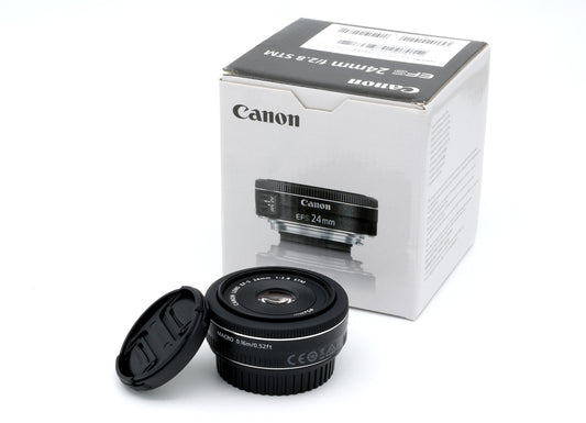 *USED* Canon EF-S 24mm f/2.8 STM Macro Lens