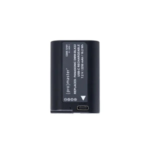 ProMaster DMW-BLK22 Li-ion Battery for Panasonic w/ USB-C Charging at PROCAM | procam.com
