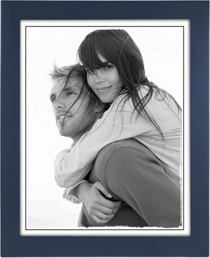Malden Linear Wood 8x10 Blue Picture Frame at PROCAM | procam.com