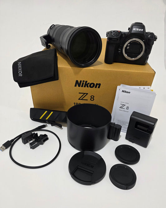 * OPEN BOX EXCELLENT * Nikon Z8 Mirrorless Camera with Z 180-600mm f/5.6-6.3 VR Lens