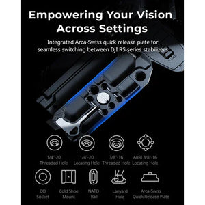 SmallRig Camera Cage for Panasonic LUMIX S1R II, S5 II, S5 IIX & G9 II at PROCAM | procam.com