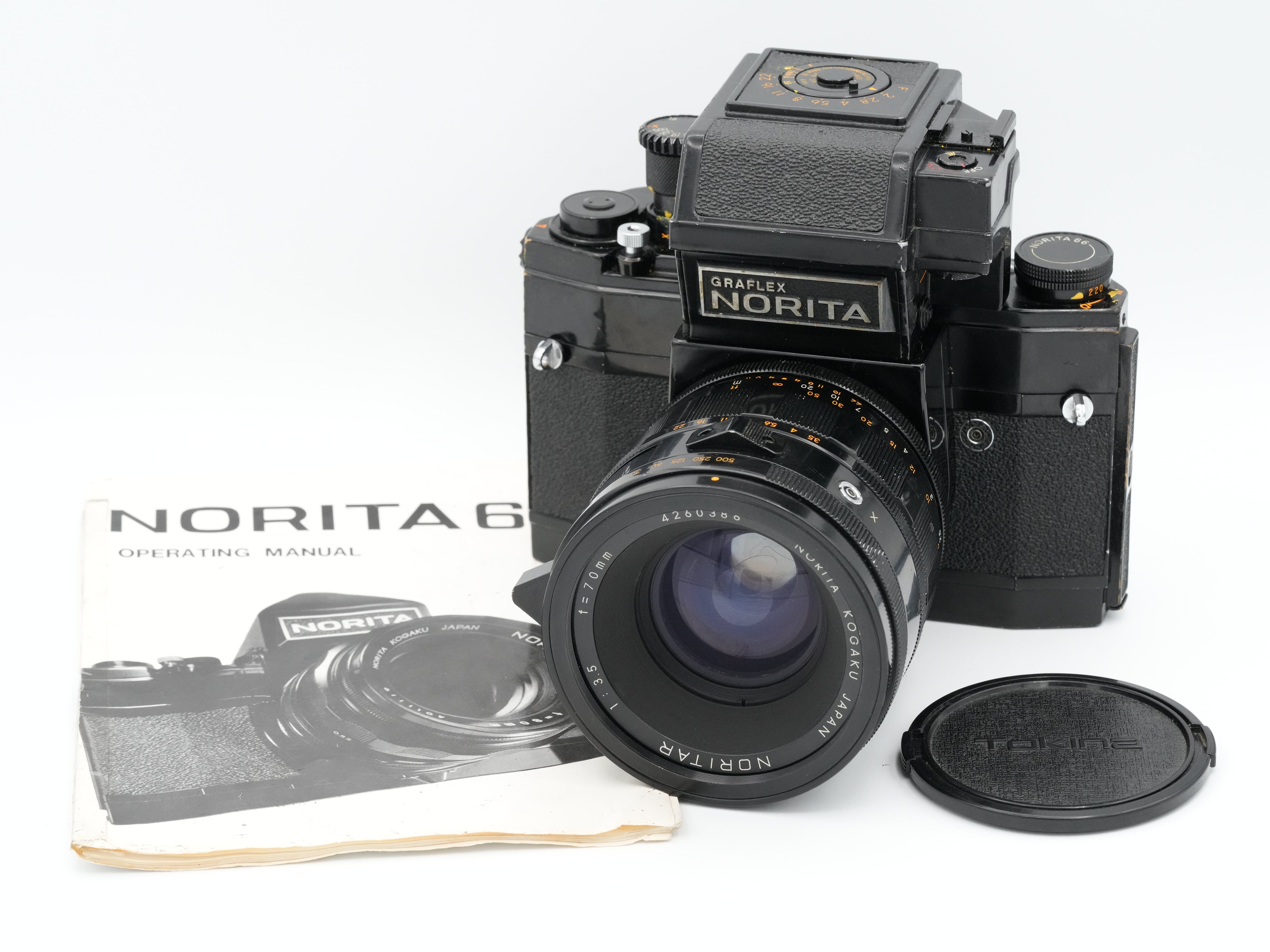 USED * Graflex Norita 66 Medium Format SLR Film Camera w/ Noritar