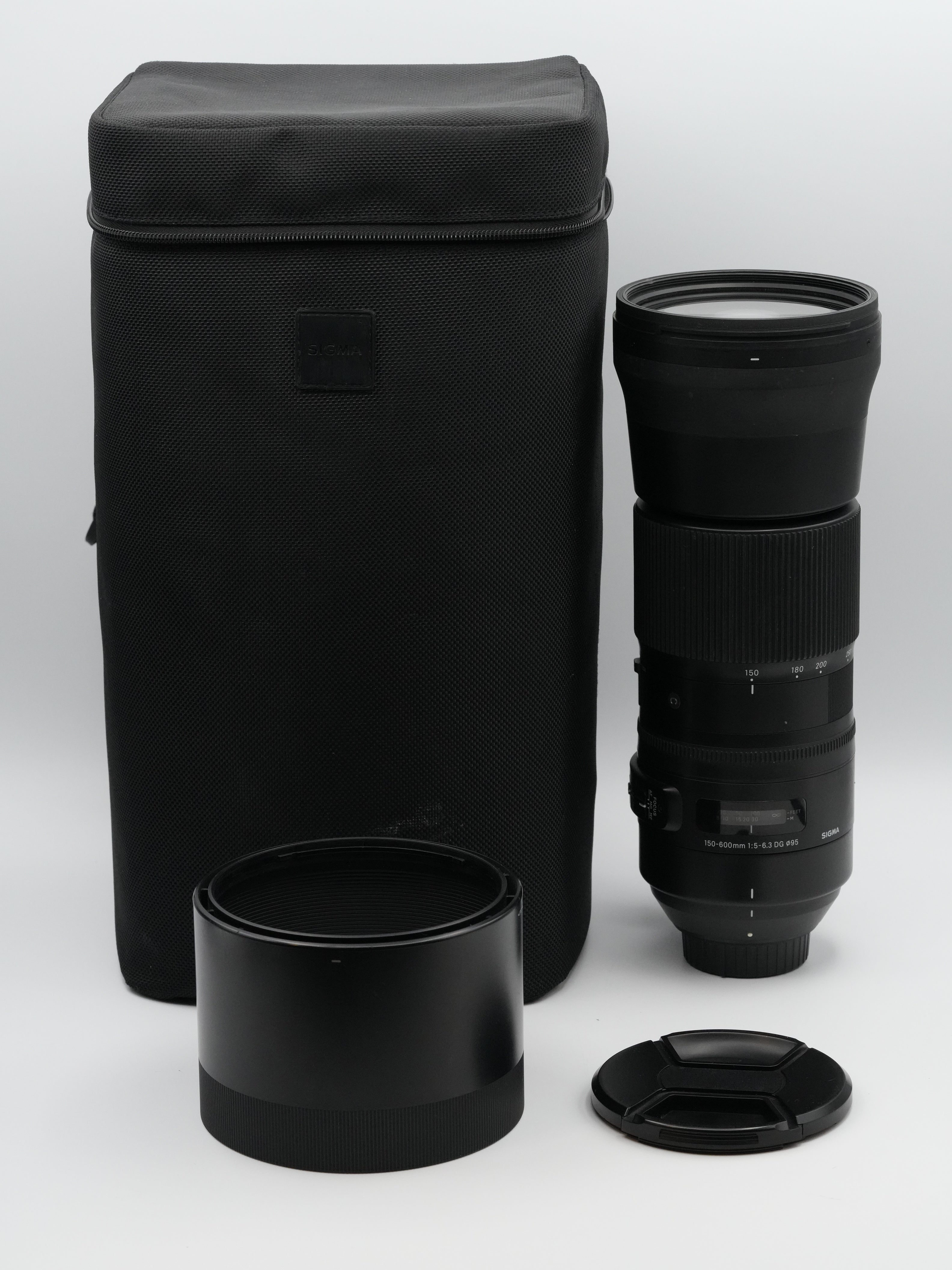USED * Sigma 150-600mm f/5-6.3 DG OS HSM Contemporary Lens for 