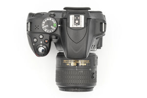 * AS IS * Nikon D3300 DSLR Camera with NIKKOR AF-S DX 18-55mm f/3.5-5.6 G II VR Lens at PROCAM | procam.com