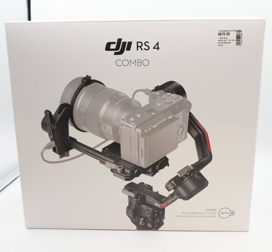 * OPEN BOX EXCELLENT * DJI RS 4 Gimbal Stabilizer Combo