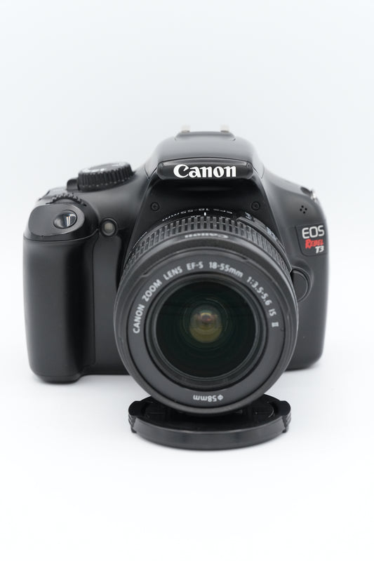 * USED * Canon EOS Rebel T3 DSLR Camera w/ EF-S 18-55mm f/3.5-5.6 IS II Lens