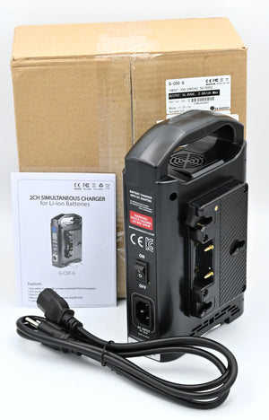 * OPEN BOX EXCELLENT * GEN ENERGY 2-Channel Battery Charger (Gold Mount) at PROCAM | procam.com