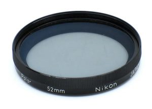 * USED * Nikon 52mm Nippon Kogaku Polarizing Filter Manual Focus With Nikkor F Case at PROCAM | procam.com