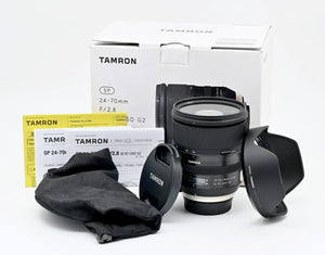 * OPEN BOX EXCELLENT * Tamron SP 24-70mm f/2.8 Di VC USD G2 Lens for Nikon F at PROCAM | procam.com