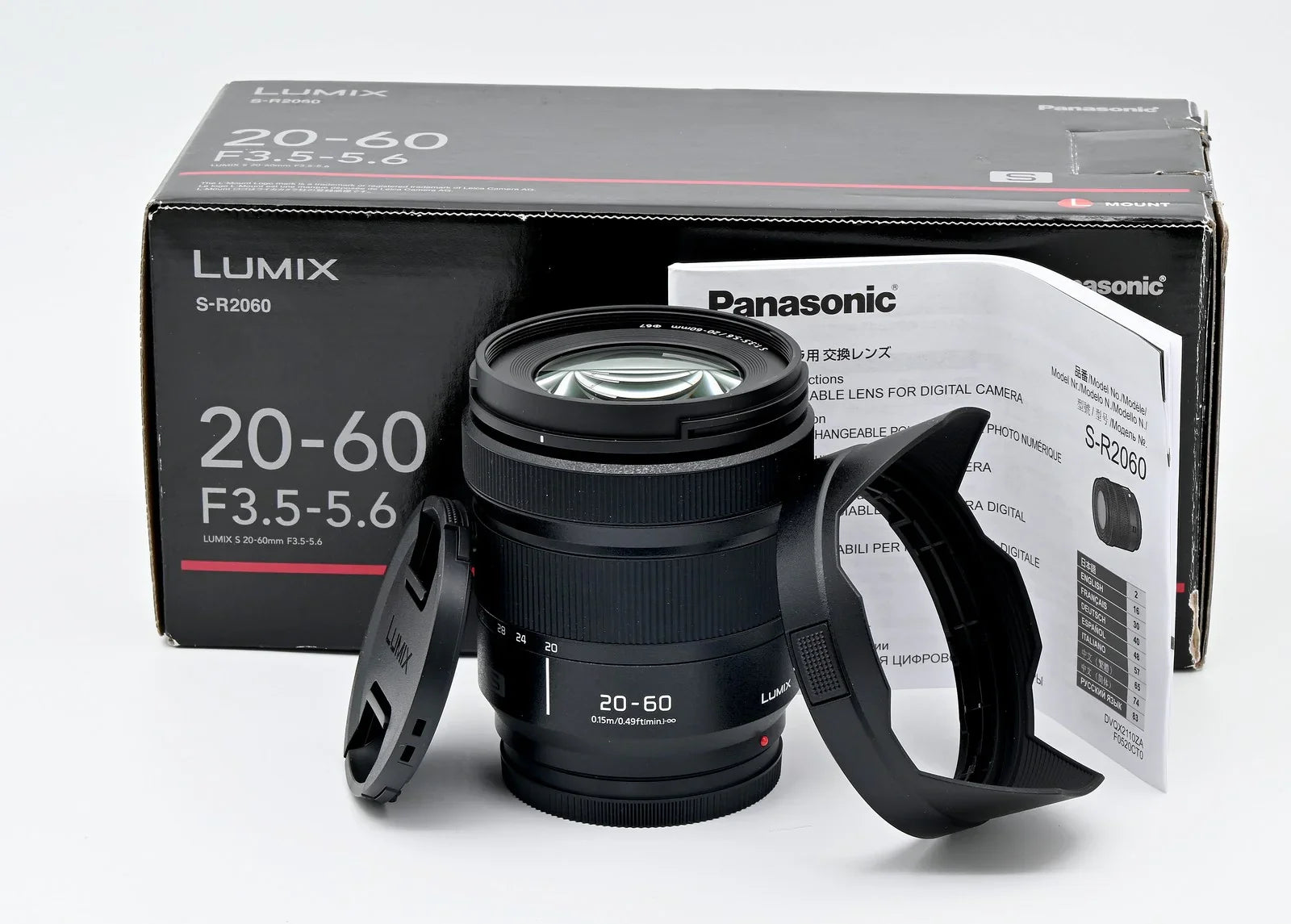 Panasonic LUMIX S 20-60mm F3.5-5.6 L マウント交換レンズ LUMIX S