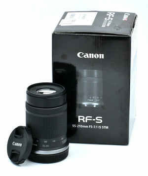 * OPEN BOX EXCELLENT * Canon RF-S 55-210mm f/5-7.1 IS STM Lens at PROCAM | procam.com