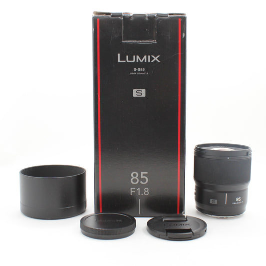 * OPEN BOX GOOD * Panasonic Lumix S 85mm f/1.8 Lens (Leica L-Mount)