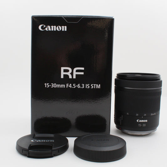 * OPEN BOX EXCELLENT * Canon RF 15-30mm f/4.5-6.3 IS STM Lens