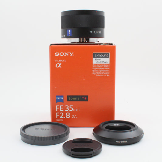 * OPEN BOX EXCELLENT * Sony FE 35mm f/2.8 Sonnar T* ZA Lens