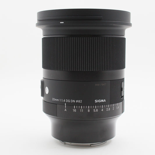 * OPEN BOX GOOD * Sigma 20mm f/1.4 DG DN Art Lens for Sony E