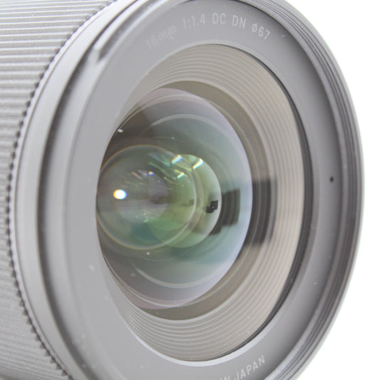 * USED * Sigma Contemporary 16mm f/1.4 DC DN Lens Canon EF-M Mount