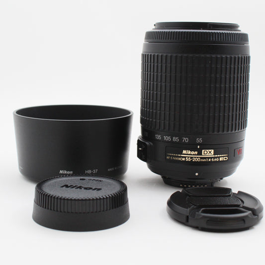 * USED * Nikon DX AF-S Nikkor 55-200mm f/4-5.6G ED VR Lens