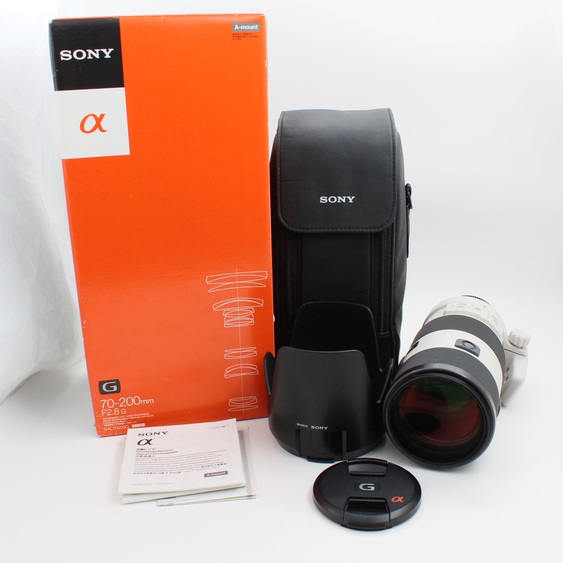 【中古品】SONYFE70-200mmF2.8GMOSS USED * Sony 70-200mm f/2.8 G A-Mount Boxed at PROCAM | Shop Camera
