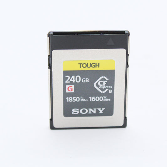 * OPEN BOX EXCELLENT * Sony CFexpress Type B TOUGH Memory Card - 240GB