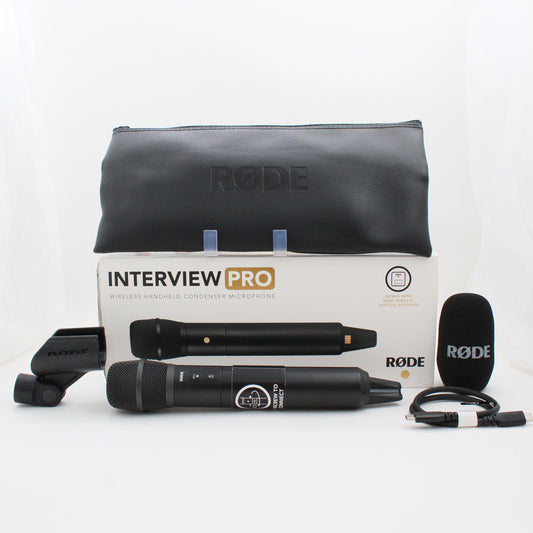 * OPEN BOX EXCELLENT * RODE Interview PRO Wireless Handheld Condenser Microphone