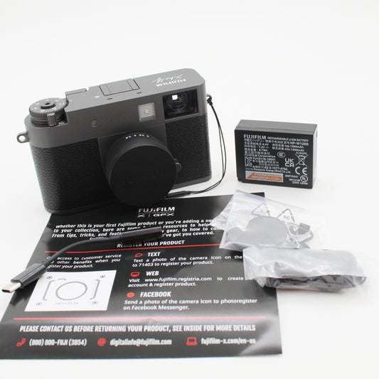 * USED * FUJIFILM X half Digital Camera (Charcoal Silver)