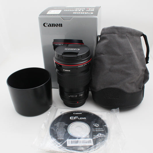 * USED * Canon EF 135mm f/2 L USM Lens Boxed