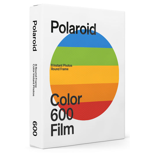 Polaroid 600 Instant Color Film (Round Frame, 8 Exposures)