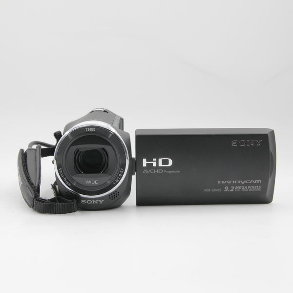 *** OPEN BOX FAIR *** Sony HDR-CX405 HD Handycam NO USB CABLE NO AC ADAPTER