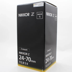 * OPEN BOX GOOD * Nikon NIKKOR Z 24-70mm f/2.8 S II Lens at PROCAM | procam.com