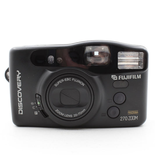 * USED * Fujifilm Discovery DL-270 Zoom 35mm Film Camera Boxed Like New-Tested