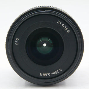 * OPEN BOX GOOD * Sony E 15mm f/1.4 G Lens at PROCAM | procam.com
