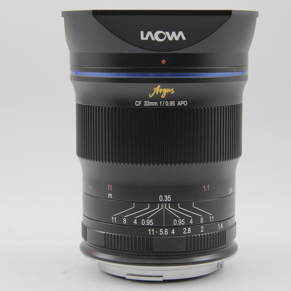 *** OPENBOX EXCELLENT *** Venus Optics Laowa Argus 33mm f/0.95 CF APO Lens for Canon RF