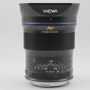 * OPEN BOX EXCELLENT * Laowa Argus 33mm f/0.95 CF APO Lens for Canon RF at PROCAM | procam.com