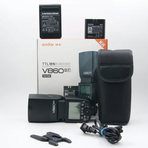 * OPEN BOX GOOD * Godox VING V860IIF TTL Li-Ion Flash Kit for Fujifilm Cameras at PROCAM | procam.com