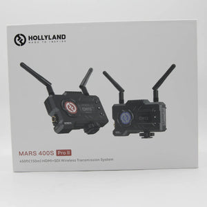 * OPEN BOX EXCELLENT * Hollyland Mars 400S PRO II SDI/HDMI Wireless Video Transmission System at PROCAM | procam.com