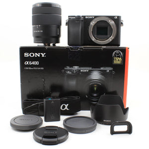 * OPEN BOX FAIR * Sony a6400 Mirrorless Digital Camera with E 18-135mm f/3.5-5.6 OSS Lens at PROCAM | procam.com